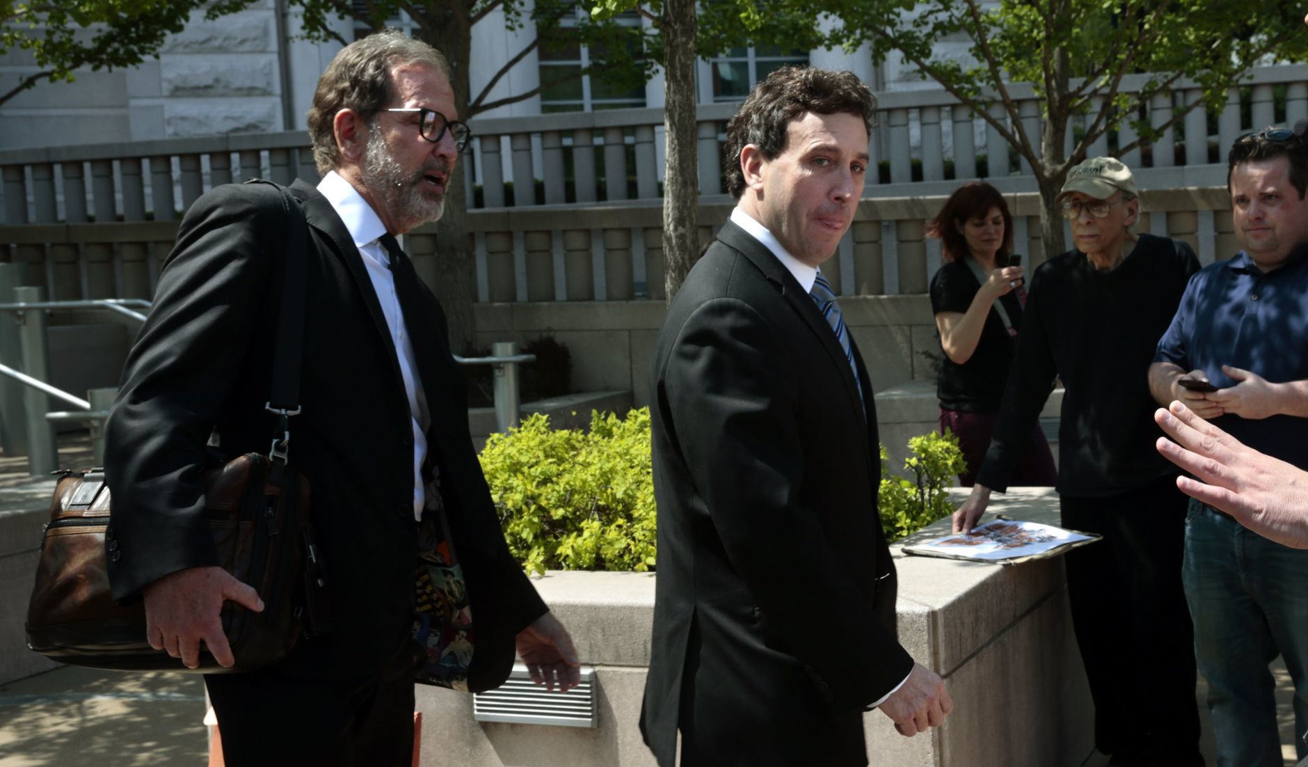 Stenger indicted, arrives for first appearance in federal court